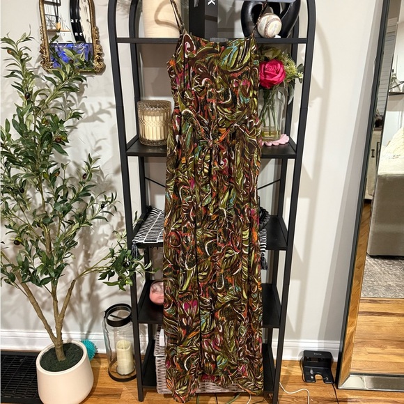Chelsea & Theodore beachy Bohemian, Multicolor Maxi Dress size 6 - Picture 5 of 10